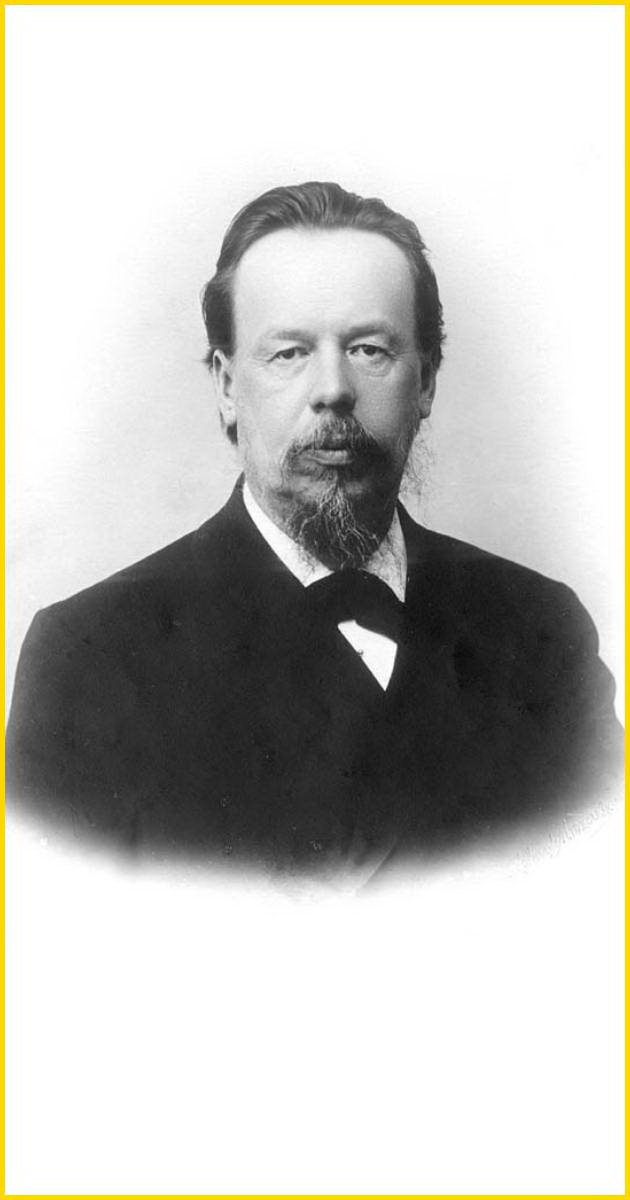 Alexander Stepanovich Popov, Russian physicist and electrical engineer who invented the first radio receiver, portrait 1906