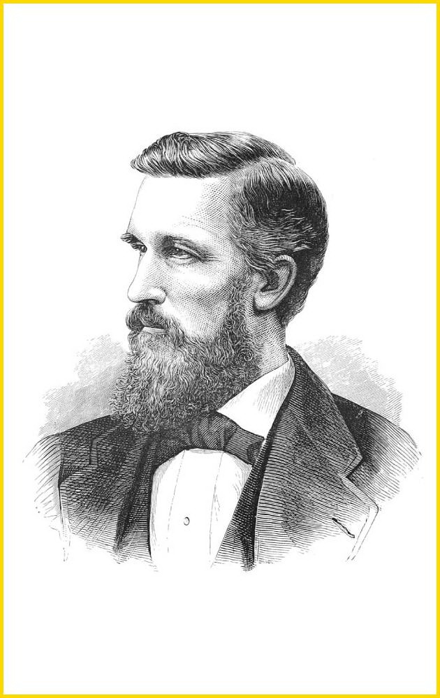 Portrait of American inventor and entrepreneur Elisha Gray, circa 1878-1879.