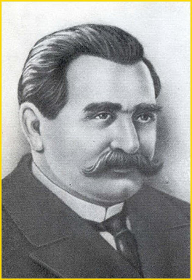 Portrait of Russian inventor and electrical engineer Alexander Lodygin, circa 1923.